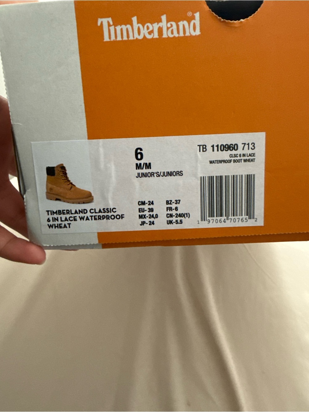 Timberland Classic Wheat Boots - Picture 3 of 3